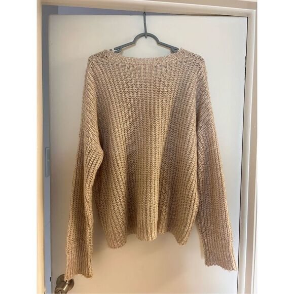 Sky & Sparrow tan sweater size XL - Picture 2 of 3